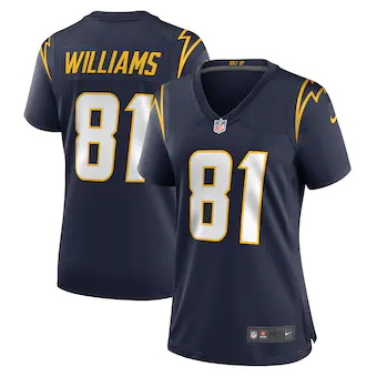 womens nike mike williams navy los angeles chargers alterna